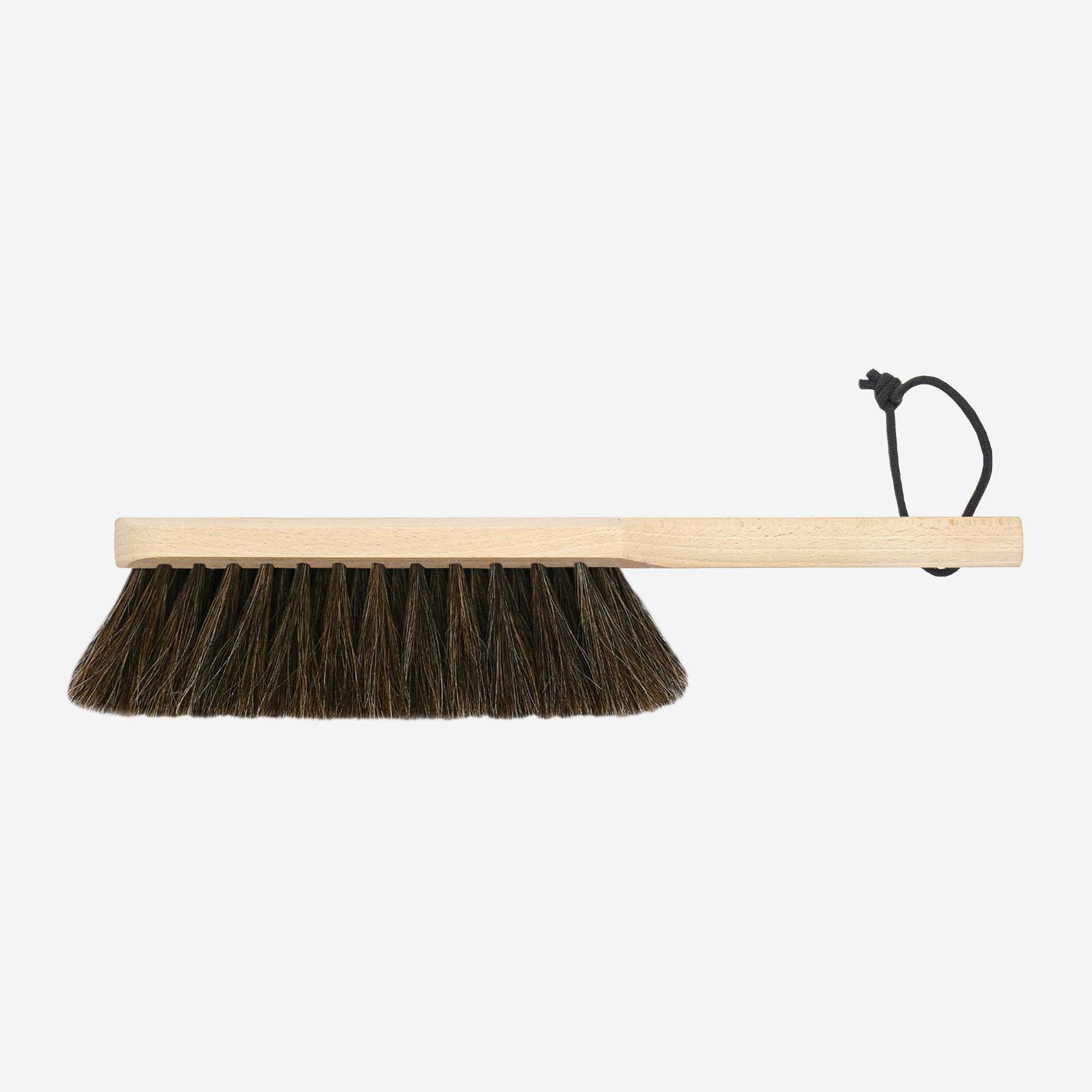 Beechwood horsehair hand brush