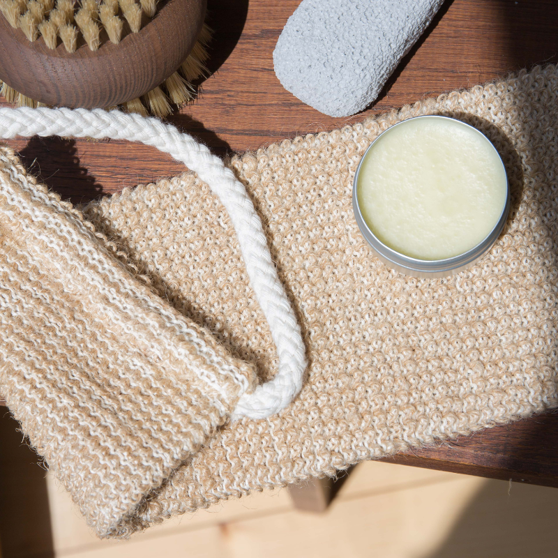 Jute Exfoliating Scrub Strip