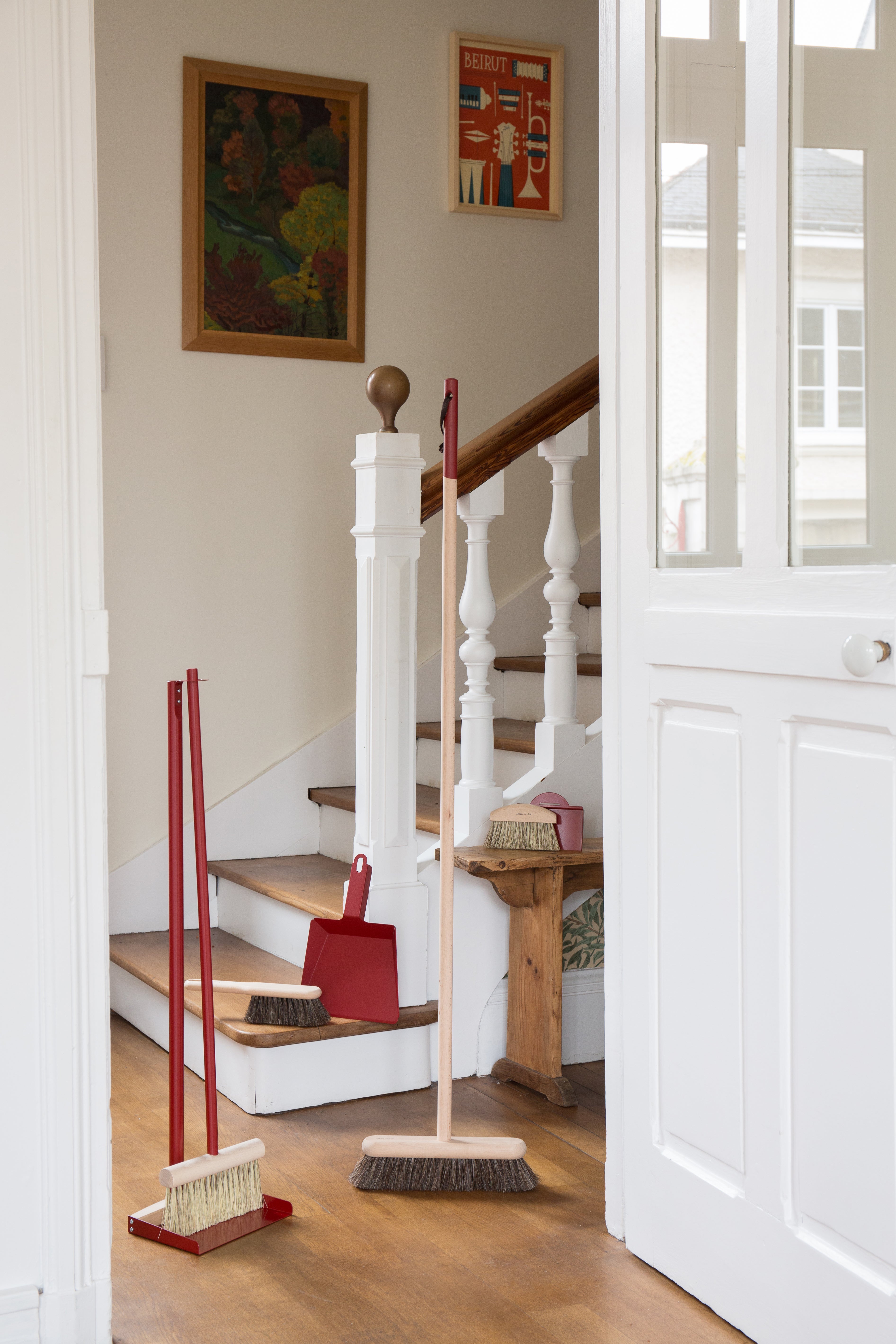 Bastelbesen - Buche (mit Stiel)