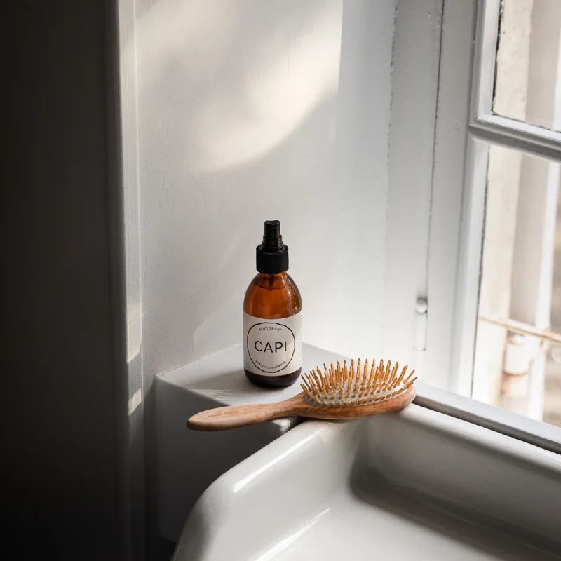 Lotion cheveux démêlante