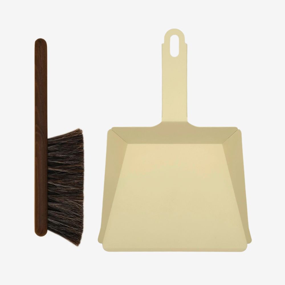 Coffret pelle et balayette frêne Craft