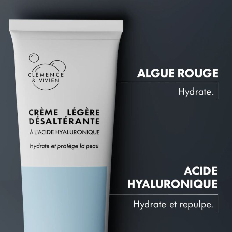 Crème légère désaltérante