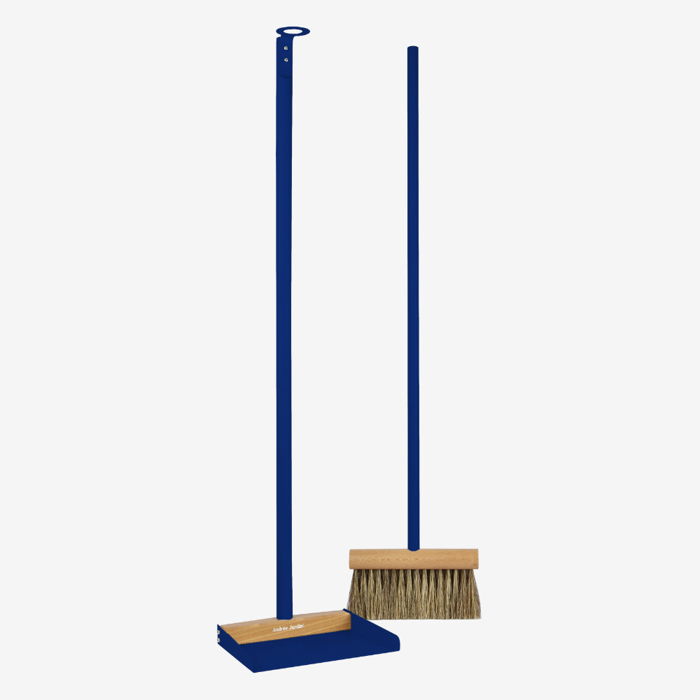 Kehrschaufel und langstieliger Besen 90 cm Clynk Nature