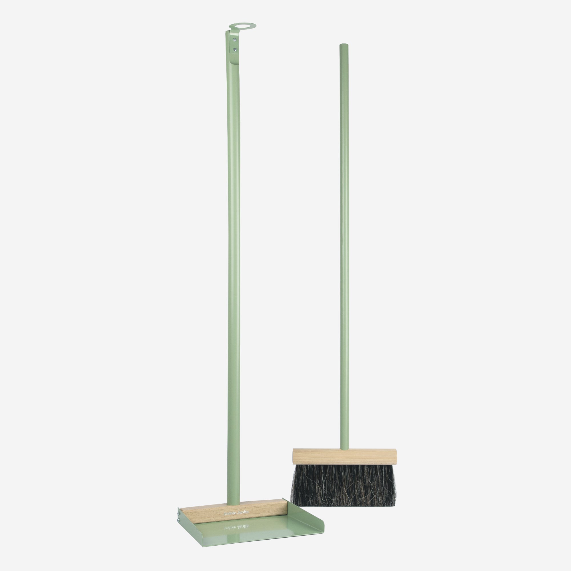 Clynk long handled brush & dustpan set