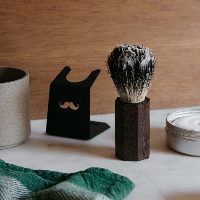 Shaving brush holder