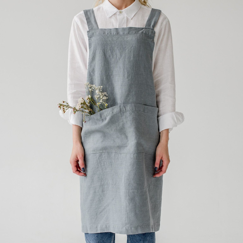 Japanese apron 100% linen