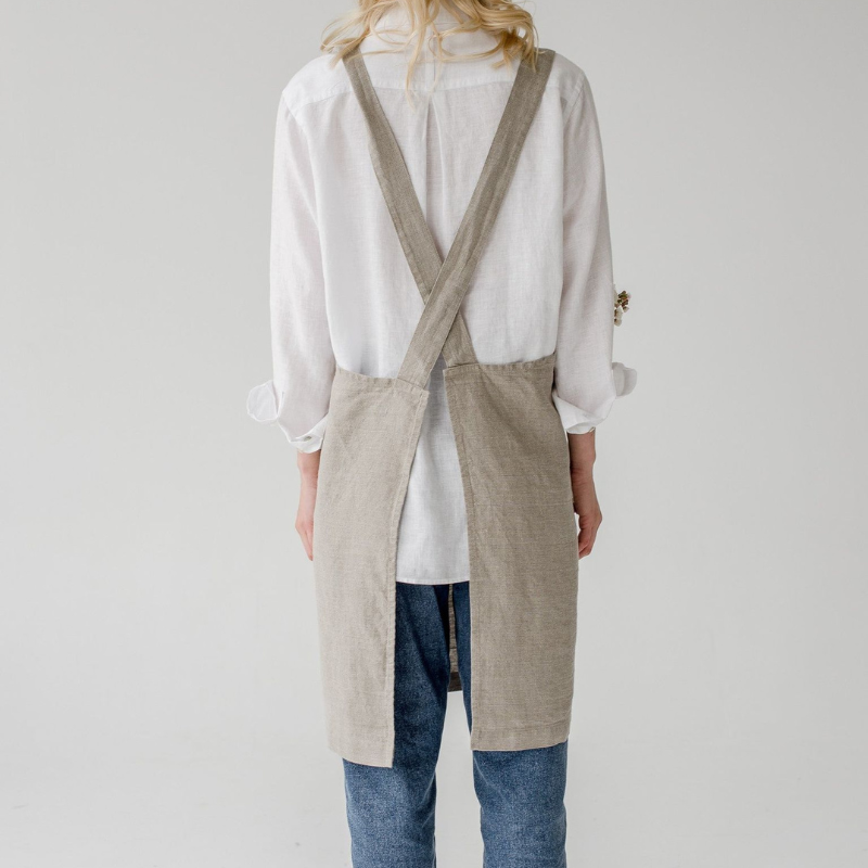 Japanese apron 100% linen