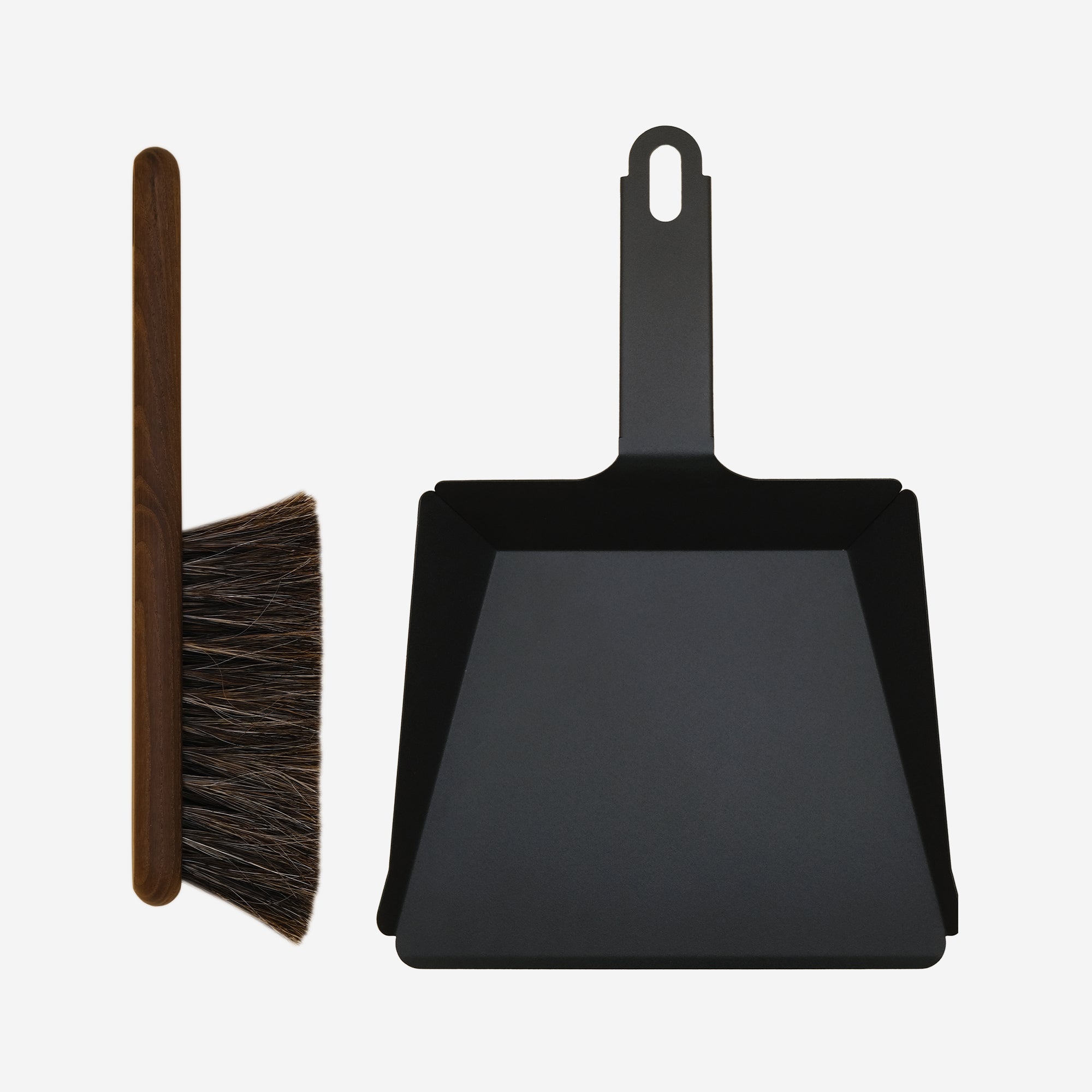 Coffret pelle et balayette frêne Craft