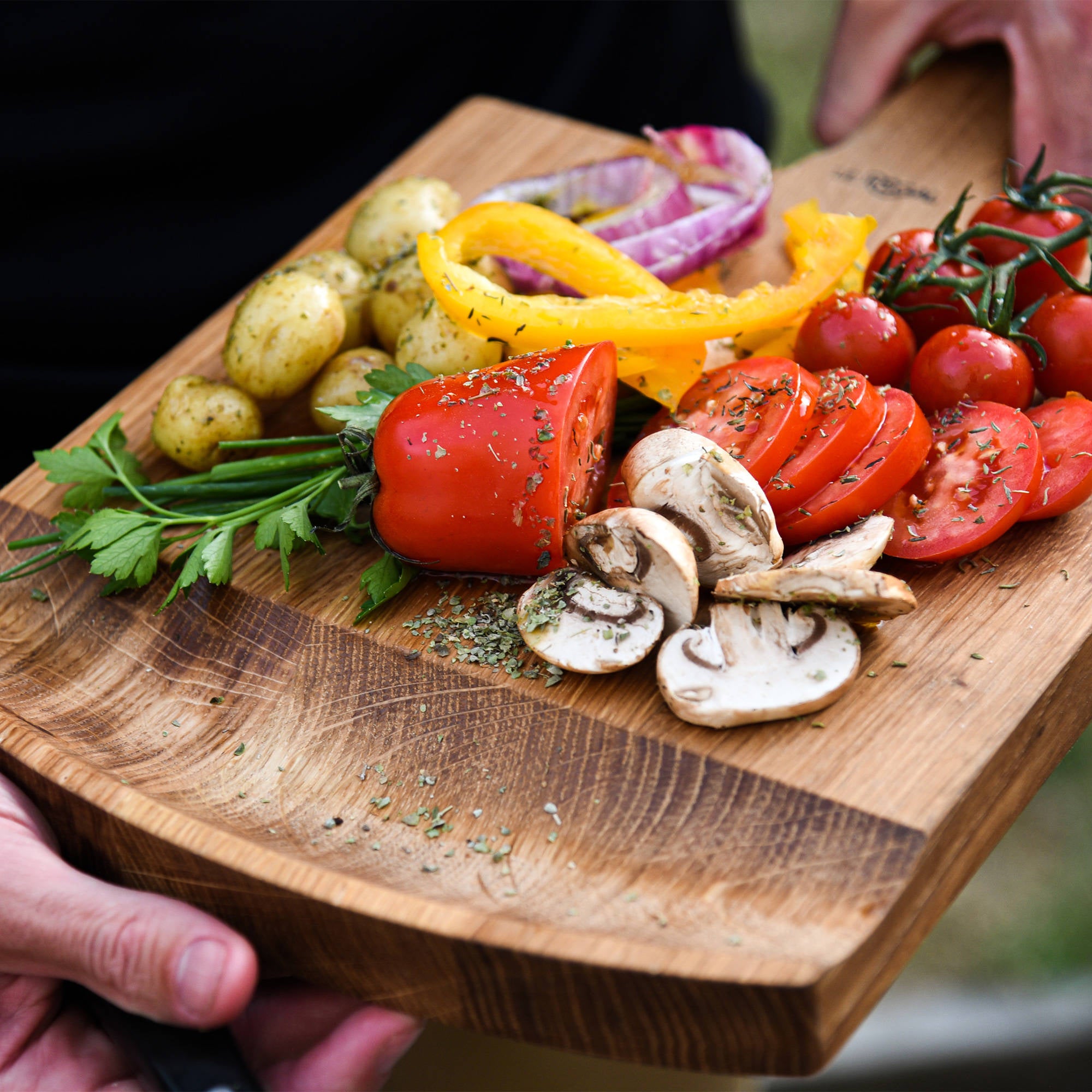 Oak wood Chopping Board 38 x 24 cm