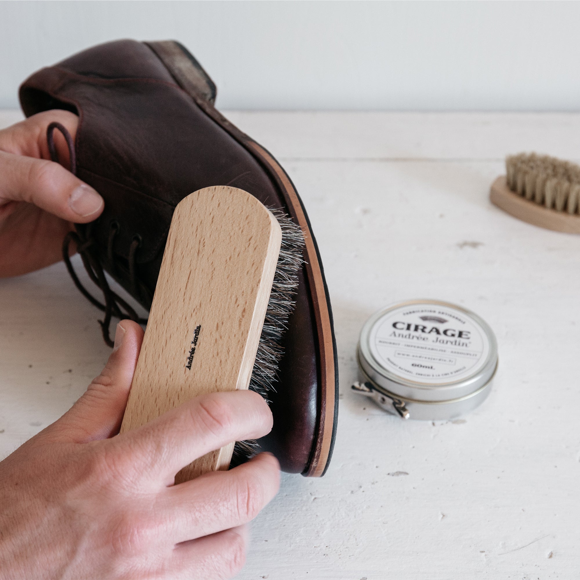 Brosse à reluire | Andrée Jardin