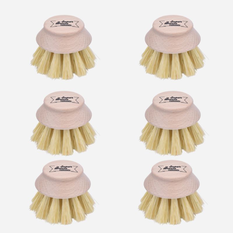 Medium replacement head "SUPER dish brush"