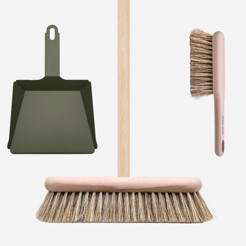 Pack extérieur Balai + Pelle + Balayette