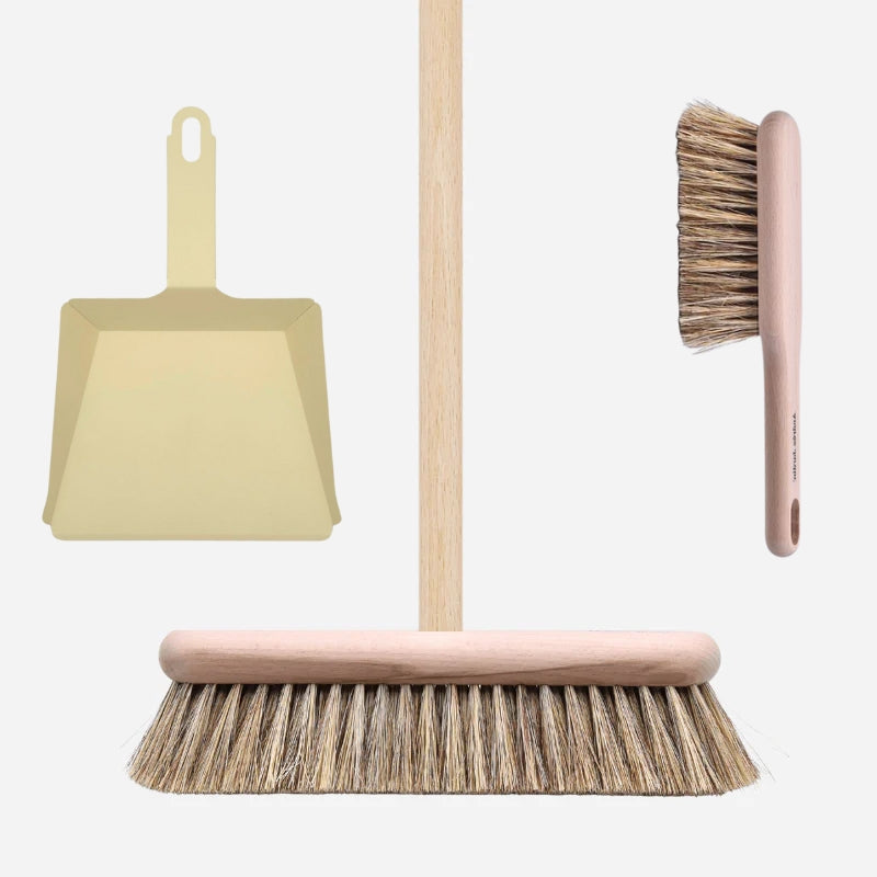 Pack extérieur Balai + Pelle + Balayette