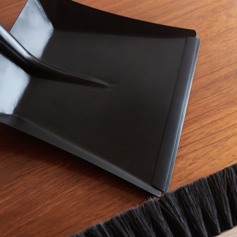 Back metal dustpan with ashwood handle - Andrée Jardin