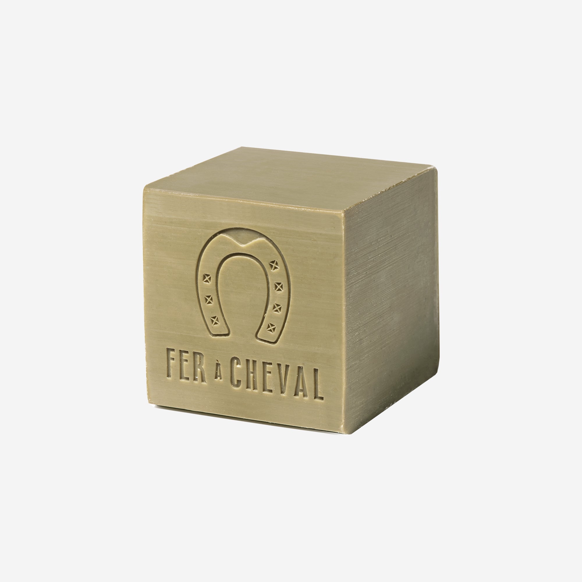 Savon de Marseille cube olive 300g | Fer à Cheval