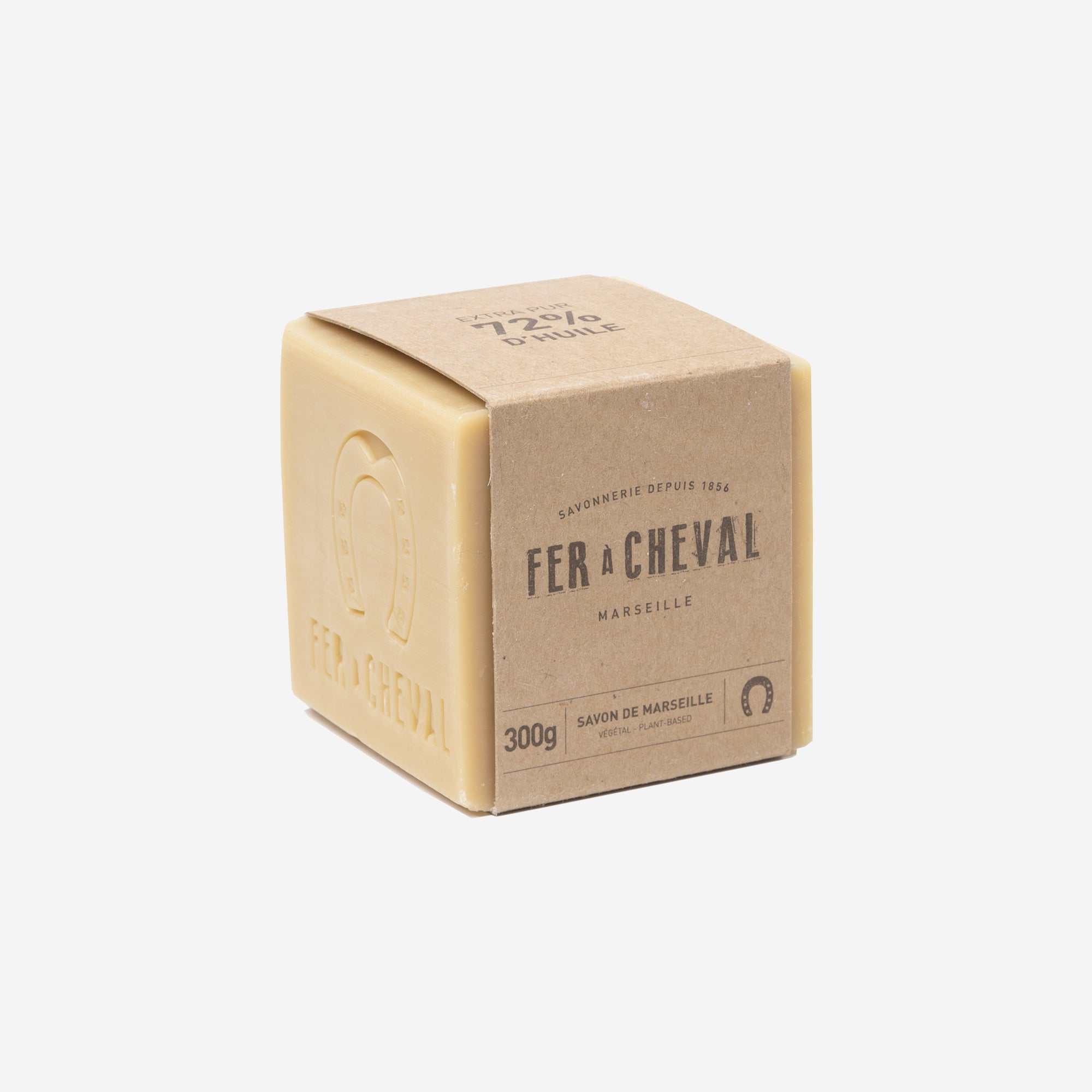 Savon de Marseille cube végétale 300g | Fer à Cheval