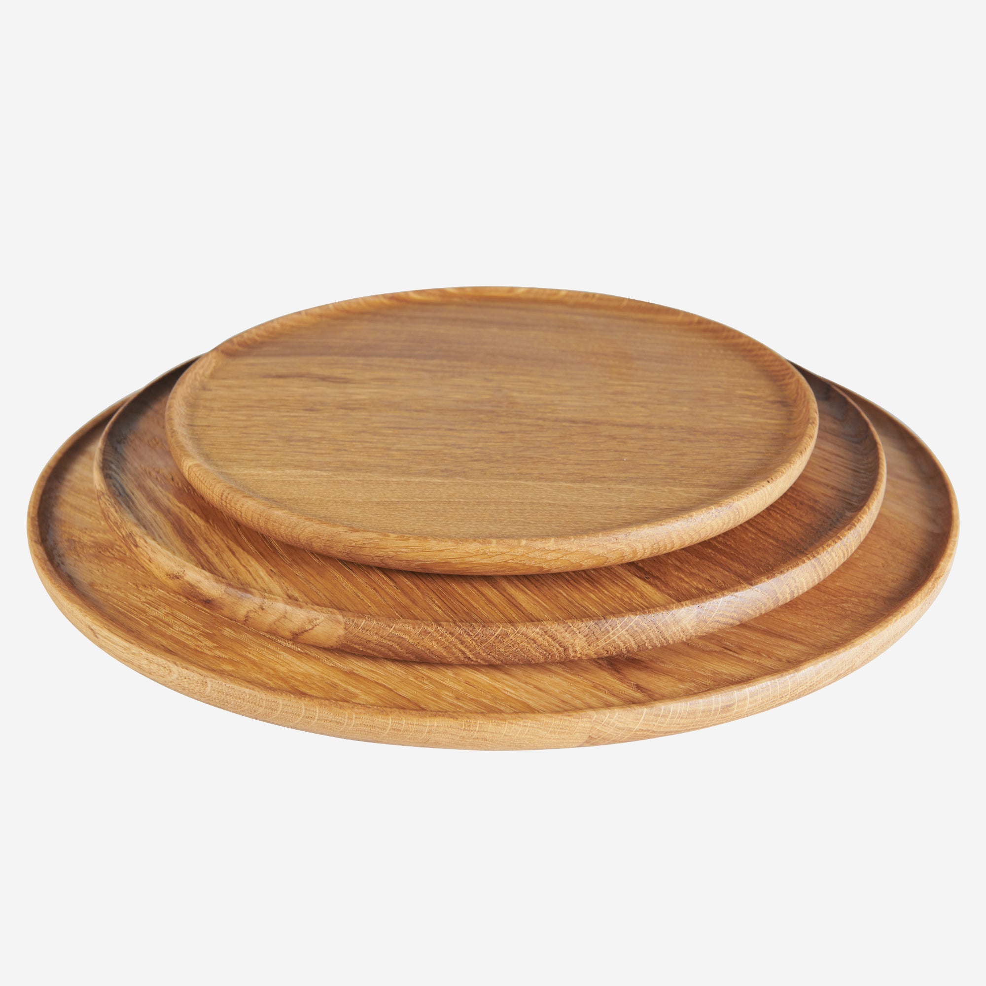 Oak Wood Service tray "La Ronde"