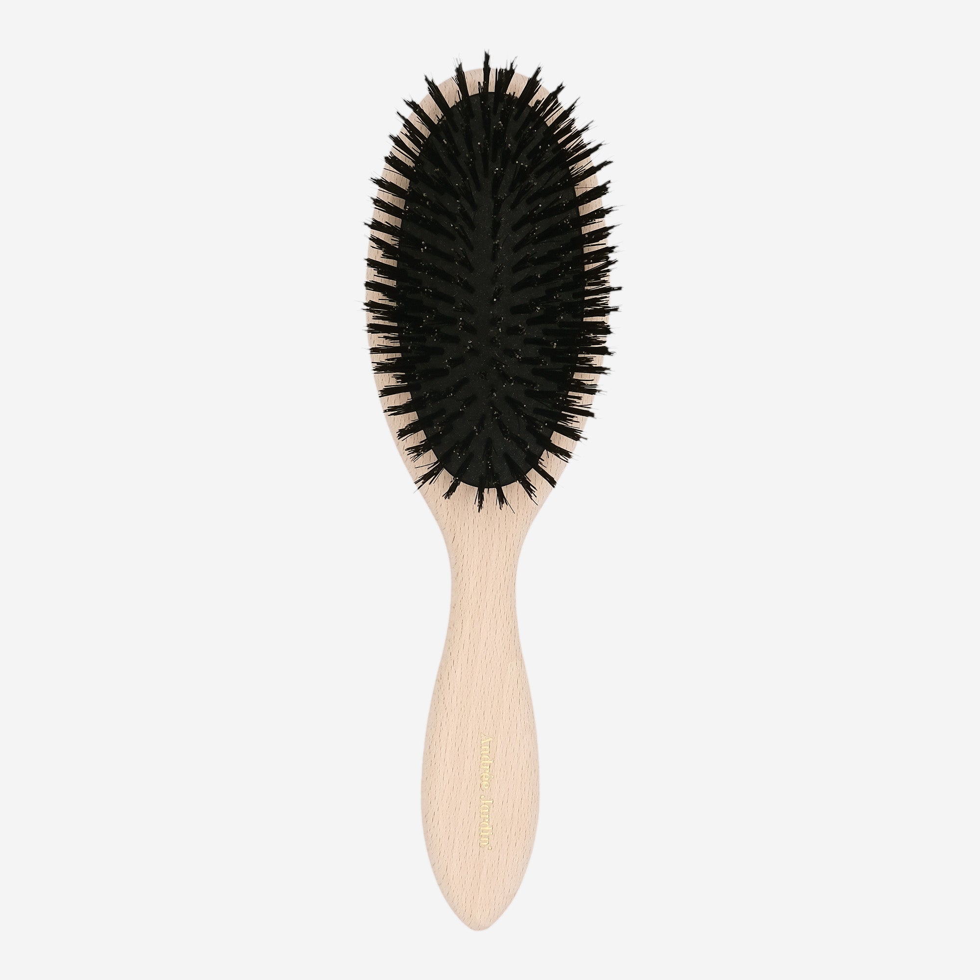 Boar bristle hair brush